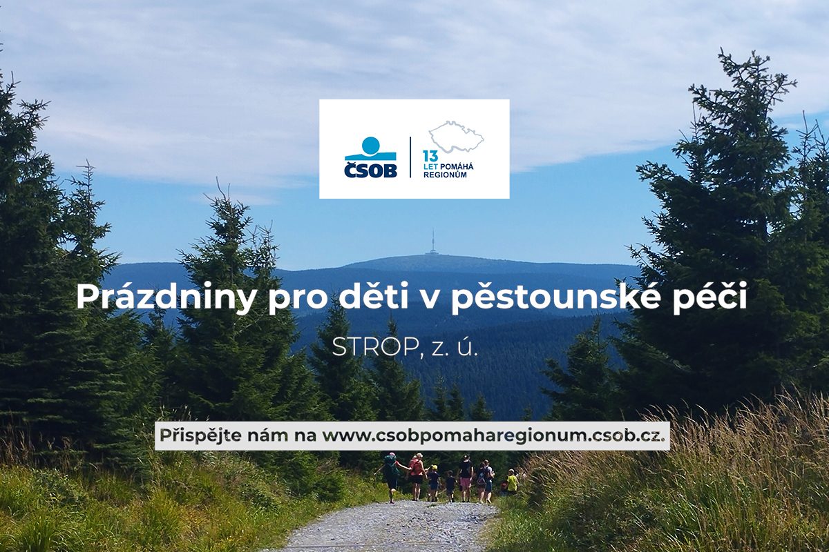 Sbírka na prázdniny pro děti v pěstounské péči je spuštěná